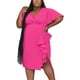 thumbnail image 2 of Vestido de verano para mujer, manga de murciélago, vestido de fiesta Sexy hasta la rodilla, vestidos elegantes y hermosos de talla grande, 2 of 4