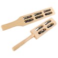 thumbnail image 1 of 2Pcs Jingle Bells for Kids Musical Instruments with Wooden Rectangular Handle 9.9X1.6X1.4in, 1 of 8