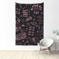 thumbnail image 1 of Tapiz de dormitorio Blackpink, tamaño king, para colgar en la pared, decoración de pared, tapiz decorativo para dormitorio universitario (80 x 60 pulgadas), 1 of 7
