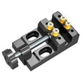 thumbnail image 2 of Mini Flat Clamp Table Vice Portable Aluminum Build for DIY Sculpture Jewelry Making Small Workpieces, 2 of 9