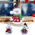 thumbnail image 1 of Ganfancp Simpático Muñeco de Nieve Sentado En Navidad Escaparate Liquidación Ventas Hoy Ofertas Prime 1* Muñeca, 1 of 6