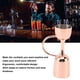 thumbnail image 3 of COCCTEL BELL JIGGER, COPA DE VINO DE ACERO INOXIDABLE DE DOBLE Extreme., 3 of 7