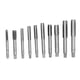 thumbnail image 2 of Herramienta Para Roscar Roscas De Tornillo, HSS 4 Flautas Rectas Juego De Machos De Roscar Manual De 10 Piezas Para Metal Para Plástico Para Madera, 2 of 7