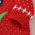 thumbnail image 6 of Christmas Baby Romper Knit Dinosaur Newborn Girl Boy Jumpsuit Long Sleeve Winter Toddler Infant Xmas Clothes Snowflake Playsuit, 6 of 6
