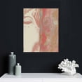 thumbnail image 4 of Nawypu Canvas Wall Art Canvas Prints Wall Decor Posters Artworks Framed Ready To Hang For Home Bedroom Living Room Home Decoration Modern Rose Gold Glitter Coral Gray Pastel Marble, 4 of 4