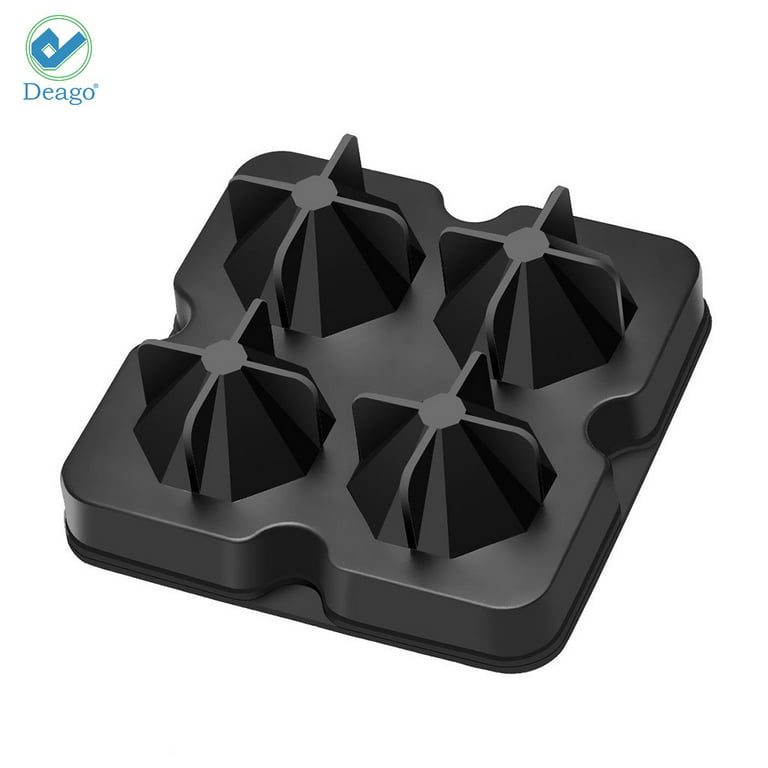 Gwong Ice Mold Dice Shape 7 Cavity Food Grade Non-stick Ice Cube Tray for  Home