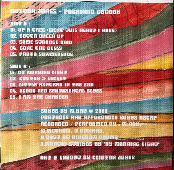 Cotton Jones - Paranoid Cocoon - Orange - Music & Performance - Vinyl