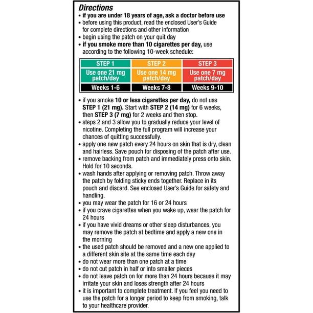 7mg nicotine patch is equivalent to how many cigarettes Are a 7 mg Patch? Equate Nicotine Transdermal Patch Step