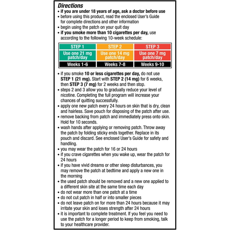 14 mg nicotine patch equivalent to how many cigarettes' Equate Nicotine Transdermal Patch Step 2, 14 mg, 14 Count – Stop Smoking  Aid, Compare to Nicoderm® CQ® HSA/FSA Eligible