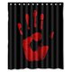 thumbnail image 1 of Cortina de ducha ABPHQTO Mano Sangre Horrible Impermeable 150x180 cm, 1 of 2