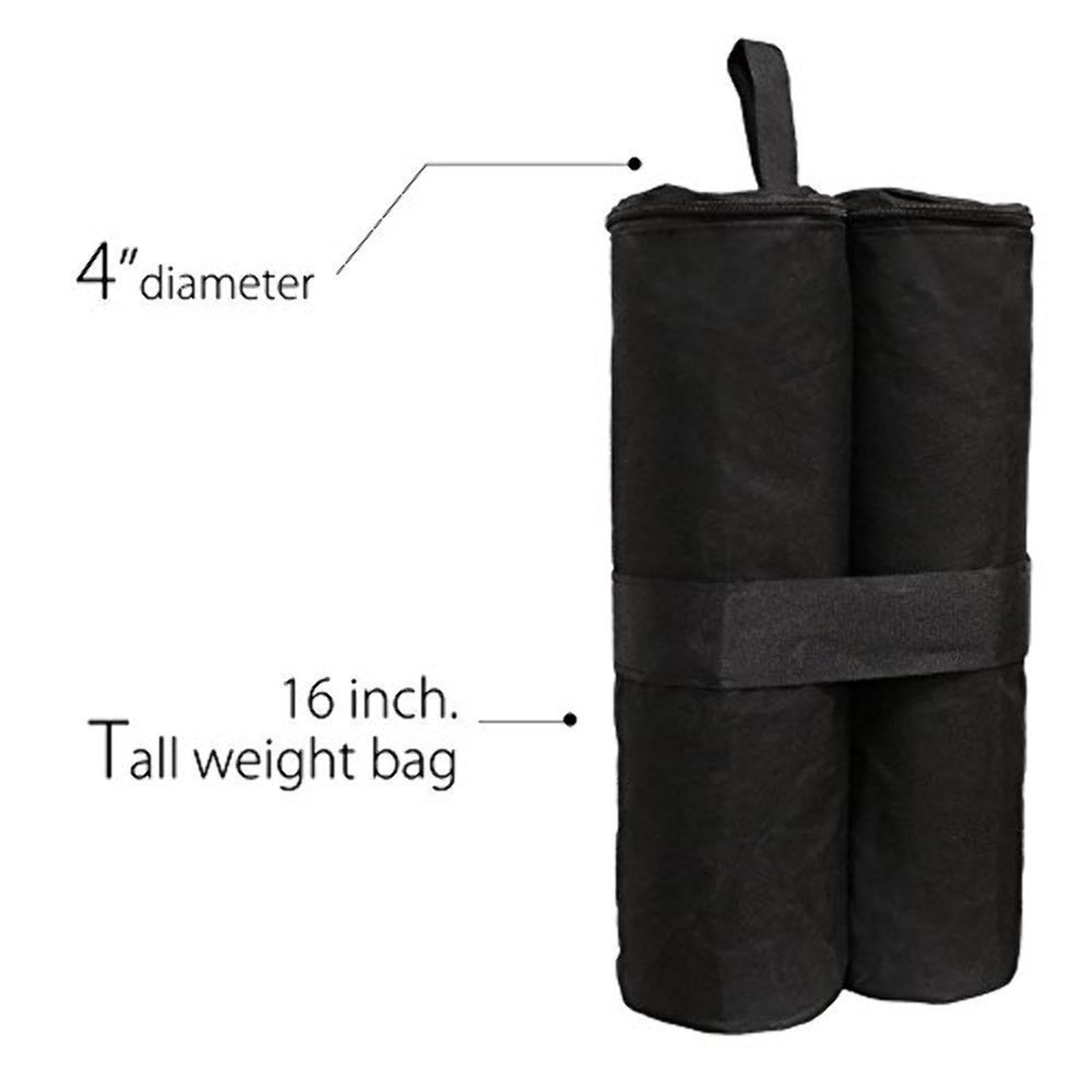 4 PCS Display Frame Sandbag Tent Weights Tent Sand Bags Sandbags for Umbrella Base Weights Sandbags Fixation Earthbags Rainshed Unbrella Wind Resistant Shade Umbrella Heavy Awning