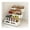 White, variant on Spice Rack 3 Tier Adjustable - Cabinet & Countertop Organizer with Suction Cups