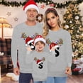 thumbnail image 4 of DuoJiaJ Sweat à Capuche Velouté à Manches Longues et Col Rond Imprimé Lettre de Noël 2 (Enfants), 4 of 5