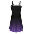 thumbnail image 6 of Ayolanni Purple Women Summer Dresses Sleeveless Crew Neck Wedding Guest A-Line Maxi Dress Plus Size Formal Gradient Color Ankle-Length Sundress XXXXL, 6 of 6