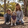 thumbnail image 3 of Dog Bandana 1 Pack,Breast Cancer Bandanas for Dogs,Cat Bandana,Small/ Large Dog Bandana 2 Size,Dog Bandanas Girl Boy, 3 of 6