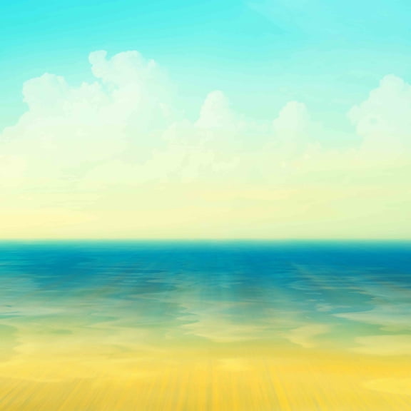 Parvez Taj "In the Horizon" Print on Canvas