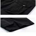 thumbnail image 4 of LYMAYTER Casual Shorts for Men Cotton Cargo Shorts ‌Breathable ‌Breathable Shorts with Multi-Pocket 30-38, 4 of 8
