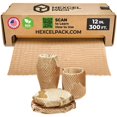 thumbnail image 1 of HexcelPack HexcelWrap Mini - Honeycomb Packing Paper, Eco-Friendly, Sustainable Paper Bubble Wrap for Shipping & Moving, Cushioned Packing Material i, 1 of 8
