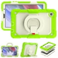 thumbnail image 2 of Dteck Case for Samsung Galaxy Tab A7 Lite 8.7" T220 T225,Shockproof Rubber Hybrid Handle Kickstand Heavy Duty Cover with Screen Preotector Cover for Galaxy Tab A7 Lite 8.7-inch 2021,Lime, 2 of 9