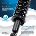 thumbnail image 4 of Detroit Axle - Front Struts for 05-12 Nissan Pathfinder Equator 05-15 Xterra Complete 2 Struts w/Coil Spring 2005 2006 2007 2008 2009 2010 2011 2012 Replacement Ready Struts Assembly, 4 of 8
