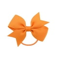 thumbnail image 6 of Grosgrain Ribbon Rubber Band Baby Girls Infants Toddler Bows Headwear Hair Accessories Hair Bands Elastic Hair Ties 40PCS 20PAIRS RANDOM COLOR, 6 of 7