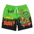 thumbnail image 1 of Teenage Mutant Ninja Turtles Boys Whats Up Dude Swim Shorts, 1 of 2