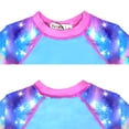 thumbnail image 6 of weVSwe Girls Rash Guard Swimsuit Rare Hem Cuffs Bathing Suit UPF 50+ Protection 2-10 T, 6 of 8