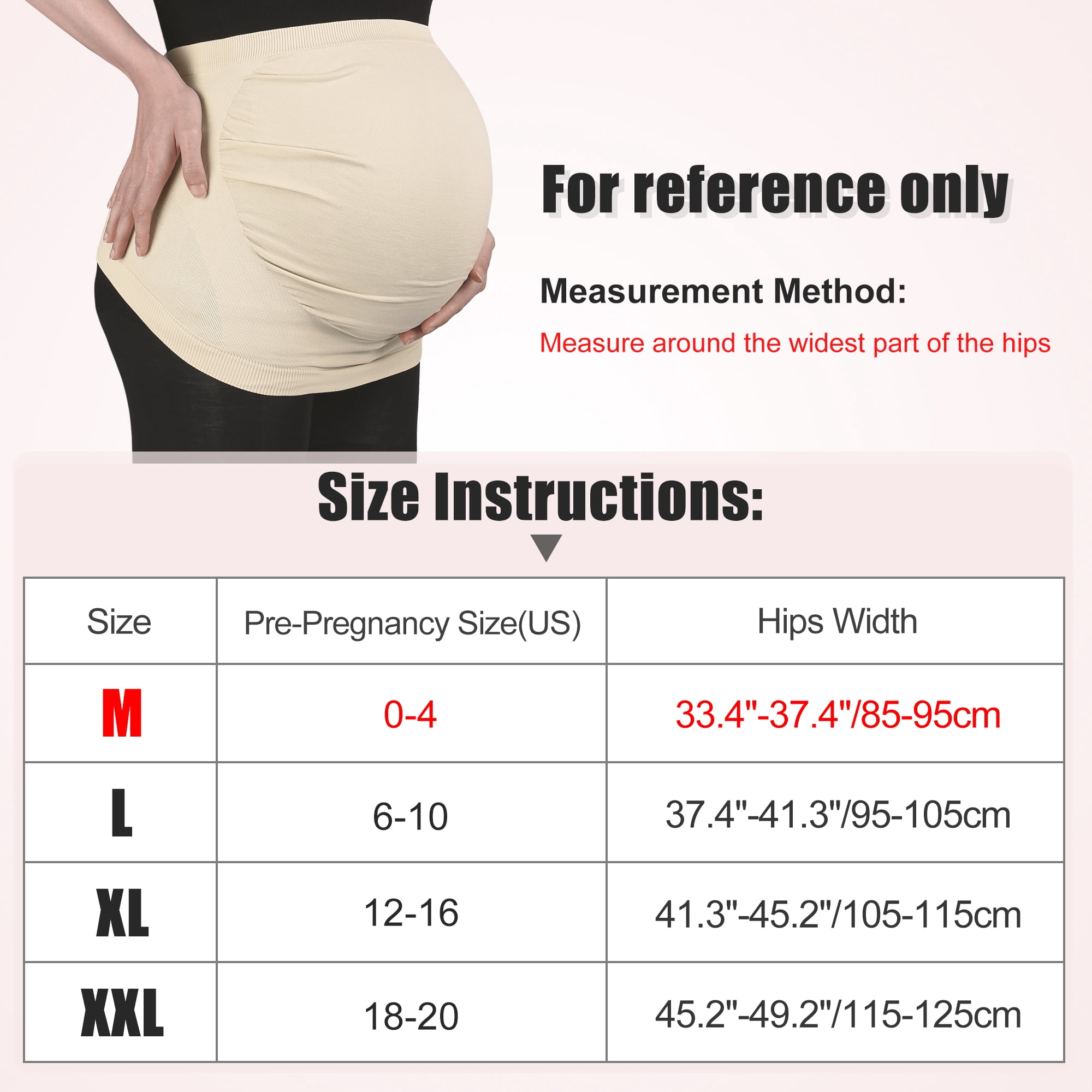 Unique Bargains 2 Pcs Women Maternity Support Belly Bands Strap
