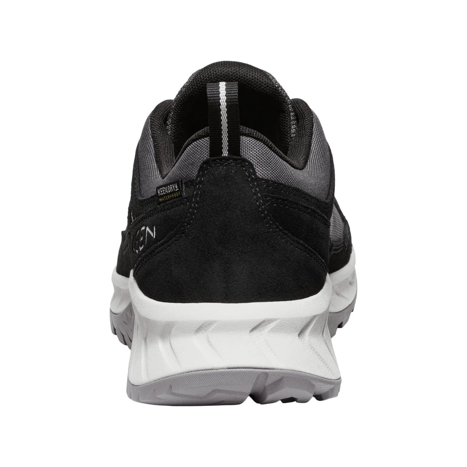 Keen Men's Hightrail Waterproof Hiking Shoes, Black/Vapor, Size 11