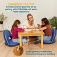 thumbnail image 4 of ECR4Kids 36in x 24in Rectangular Hardwood Table with 14in Legs, Childrens Furniture, Honey, 4 of 9