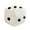 White, variant on Adorable Dice Toy Soft Cube Pillow Cushion for Home and Comfort