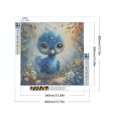 thumbnail image 2 of Pintura de diamante 5D DIY, taladro redondo completo, Kit de pavo real para bebé, decoración del hogar, arte, 40x40cm, 2 of 9