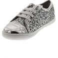 thumbnail image 2 of Rachel Girls Lucie Fashion Lace Up Glitz Sneakers, 2 of 4