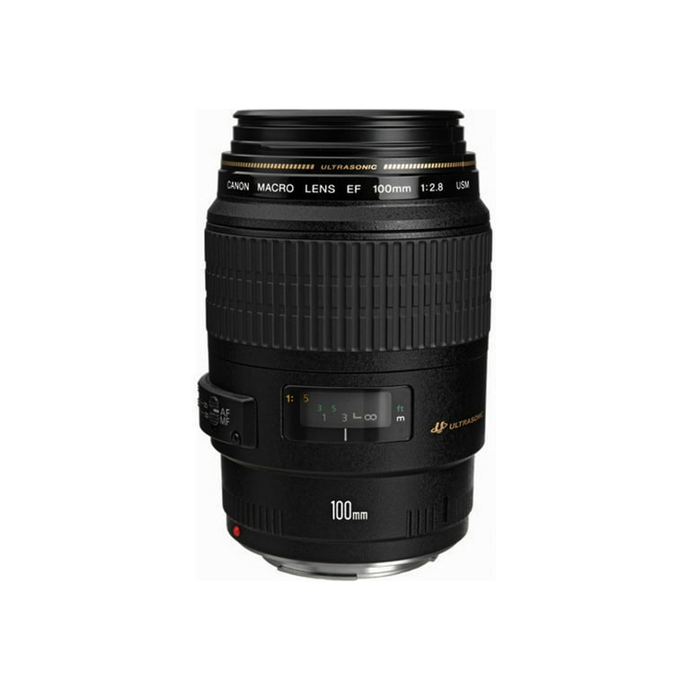 Canon EF 100mm f/2.8 Macro USM Lens for DSLR Camera Canon EF 100mm f/2.8 Macro USM Lens for DSLR Camera