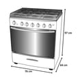 thumbnail image 4 of ESTUFA 6 QUEMADORES NIZA CAPELO ACERO INOX MARCA KOBLENZ KOBLENZ EK-5//01F, 4 of 4