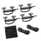 thumbnail image 3 of 4x Abrazaderas De Perno En U Para Portaequipajes De Techo Genérico Abrazaderas De Portaequipajes De Alta Resistencia De Iron Hardware, 3 of 8