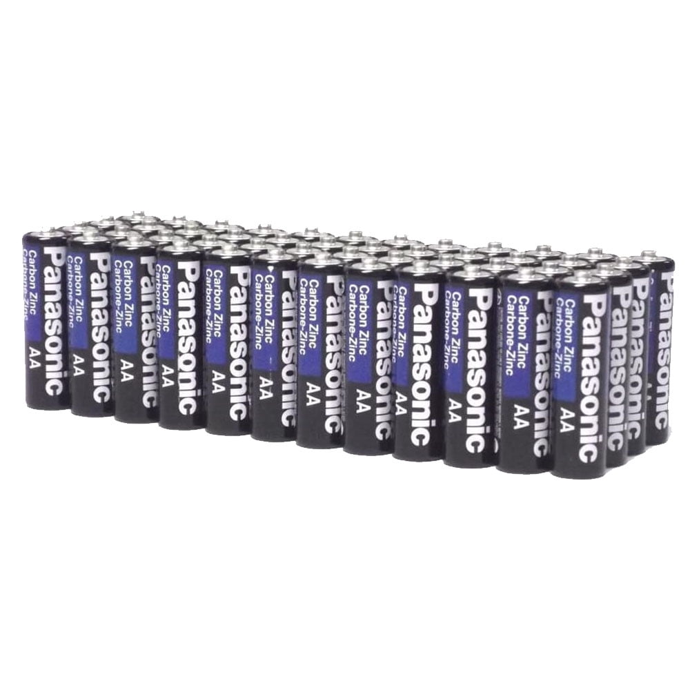 200 Pack Wholesale Lot Panasonic Heavy Duty Batteries 100 AA + 100 AAA Batteries