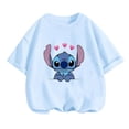 thumbnail image 4 of 2024 Camiseta Kawaii Lilo Stitch Ropa para Niños Anime Moda de Verano Camisetas para Niños Casual Manga Corta Bebé Niños Camionero, 4 of 5