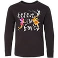 thumbnail image 3 of Inktastic Believe in Fairies Long Sleeve Youth T-Shirt, 3 of 5