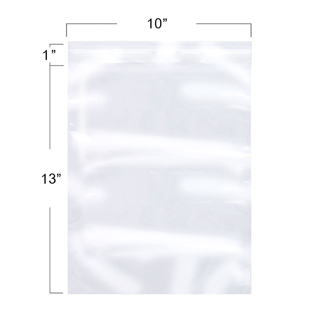 100pcs 9x12 Inch 2.8 mil Clear Resealable Adhesive Cello Treat Bags - Self  Sealing OPP Plastic Bag Good for dust, Bugs, Moisture and Mildew.