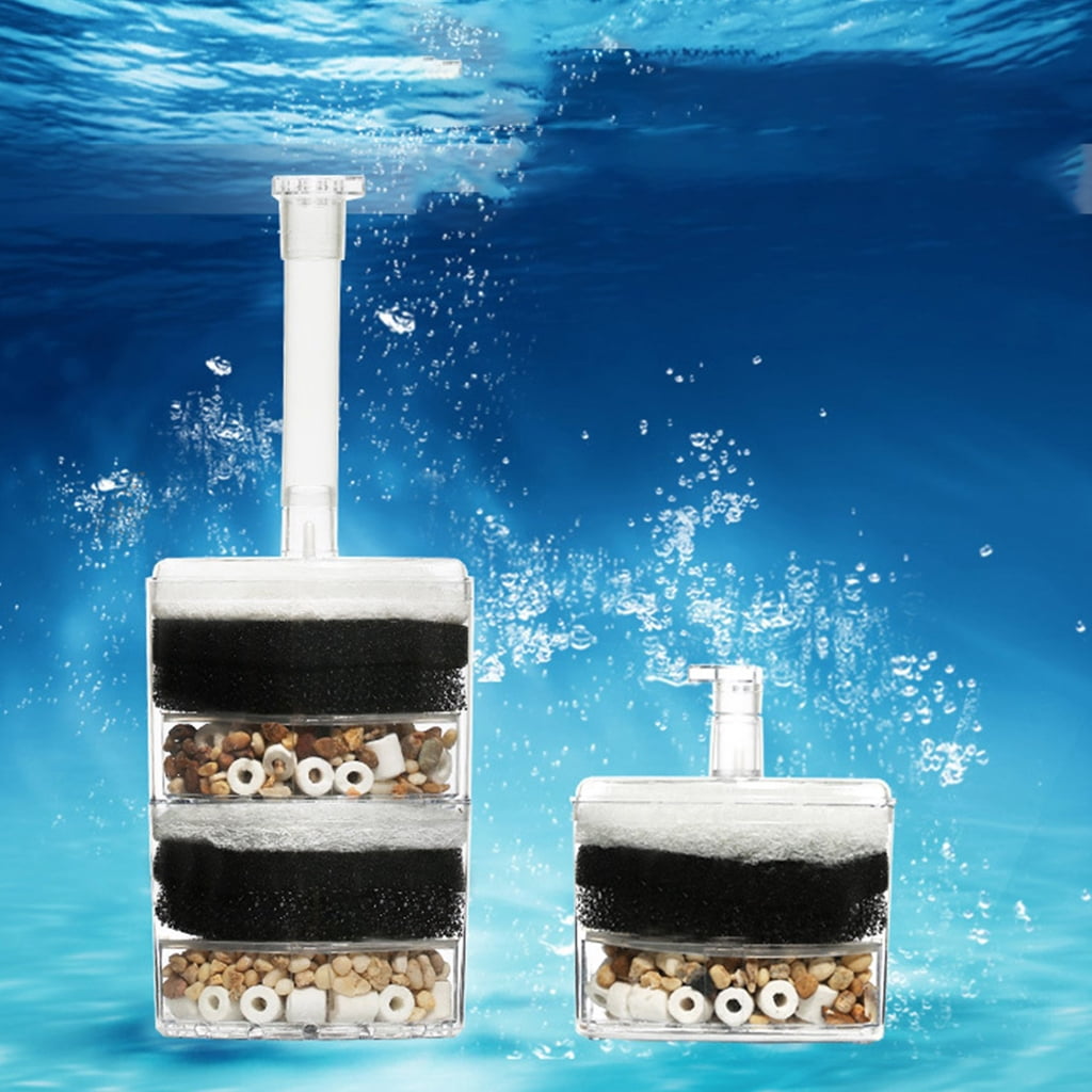 Aquarium Filter Quiet Cartridges FishTank Cotton Filtration Biofilter Aquarium Accessories Filter Inserts(2 Pack)