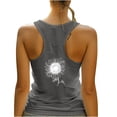 thumbnail image 4 of Quinlirra Tank Top for Women Summer Women Printing Round Neck Sleeveless Casual Tee Tops H-shaped Back Tank, 4 of 5
