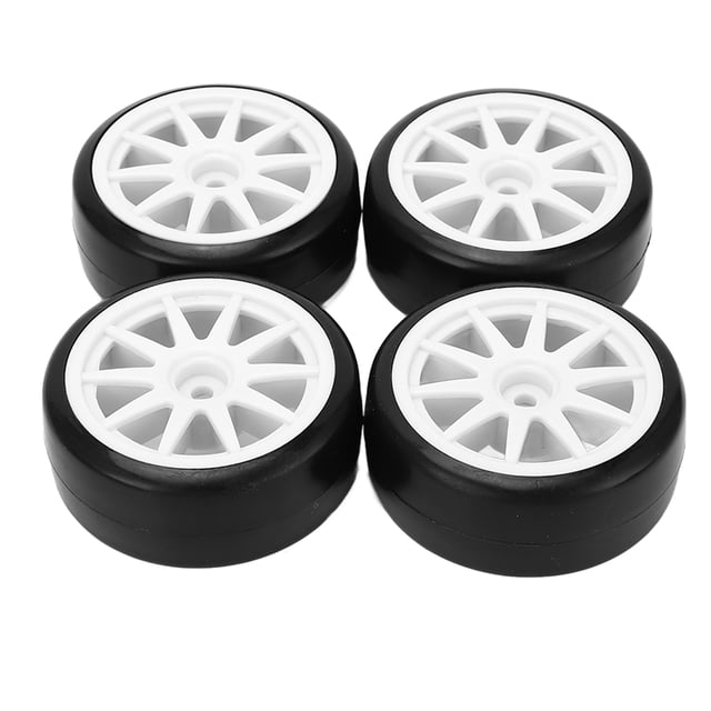 Neumáticos Para Coche De Deriva, Neumático De Deriva RC De Textura, Agarre Fuerte De 4 Piezas Para Coche RC 1/10