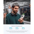 thumbnail image 4 of Anker Nano Power Bank, Ultra-Slim 5,000mAh Magnetic Wireless Charging Battery, Qi2 Certified 15W Max MagSafe-Compatible Portable Charger, Ergonomic Design, Compatible for iPhone Air/17/16 Series, 4 of 6