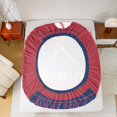 thumbnail image 5 of jejeloiu Baseball Game Twin Sheet Sets,Sport City Twin Fitted Sheet,Philadelphia Flat Sheet For Boys Teens,Ultra Soft Home Decor,3 Pieces, 5 of 7