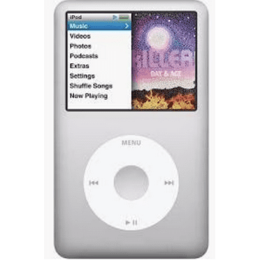 Pre-Owned Apple iPod Classic 160 GB Silver 7th Gen