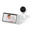 Restored Eufy Baby Video Audio Baby Monitor 720P 5 Display 2-Way Audio T83211D1 - WHITE