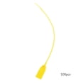 thumbnail image 3 of 100Pcs 37cm Plastic Disposable Zip Ties Self locking Tie Suitcase Shoes Bag Label Tag (Yellow), 3 of 7