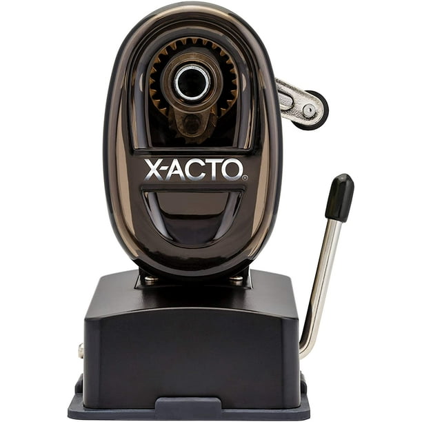 X ACTO Bulldog Manual Pencil Sharpener w Vacuum Mount Colors May