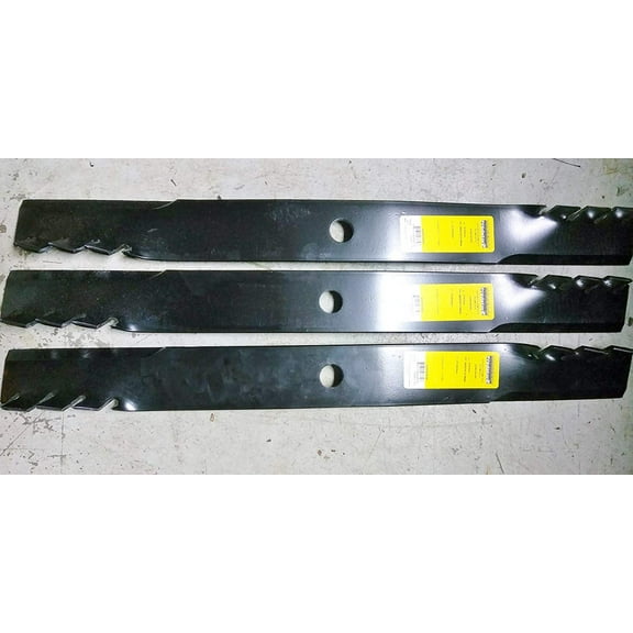 DMPD1065 Set of 3 TO FIT John Deere 72" Lawnmower Predator Mulching Blades